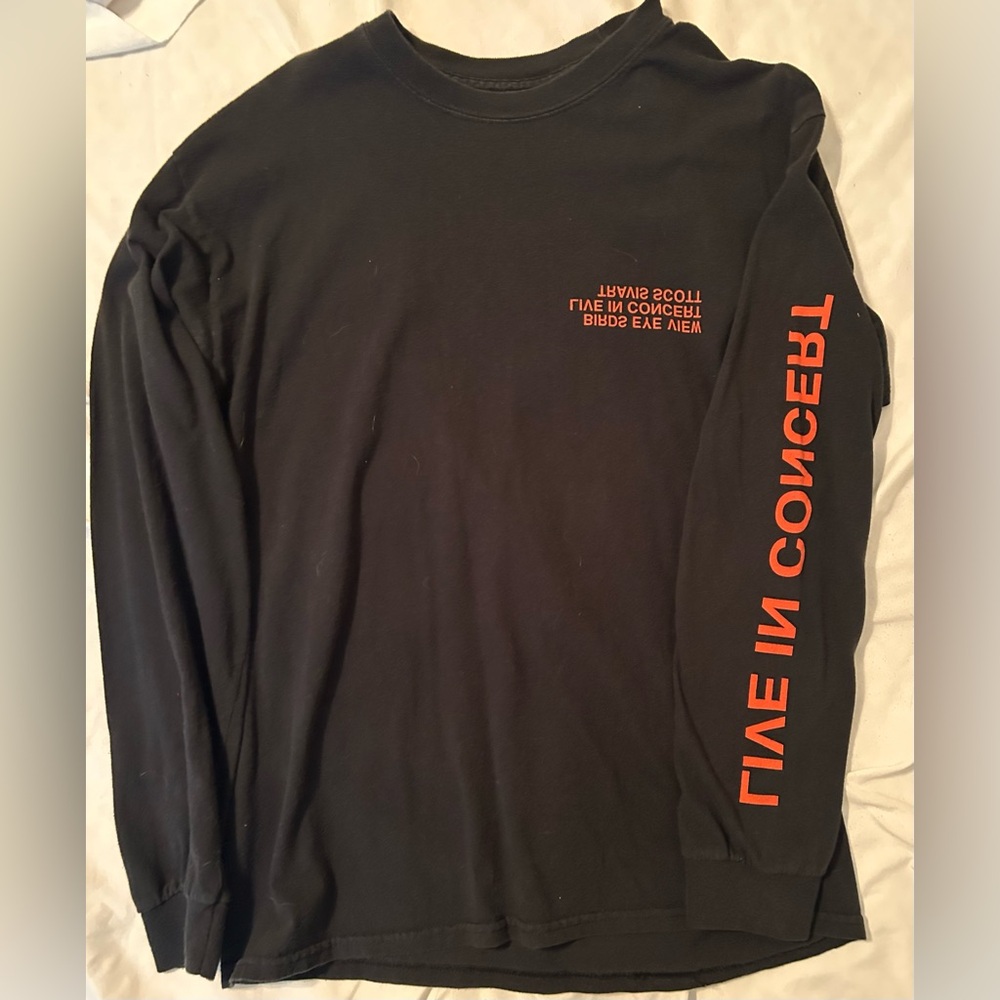 Travis Scott Birds Eye View Concert Tshirt
